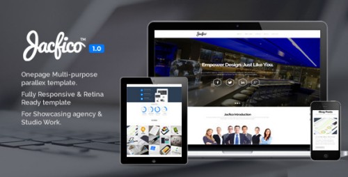 Jacfico - Responsive Onepage Template