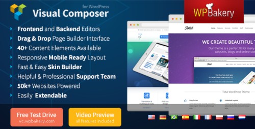 Visual Composer v4.0.4 Page Builder for WordPress