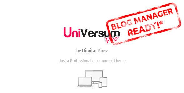 UniVersum Pro - premium responsive OpenCart theme