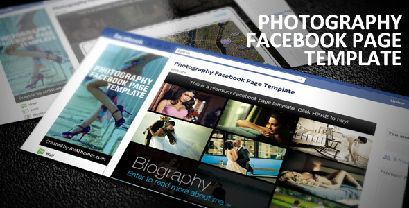 Photography Facebook Page Template