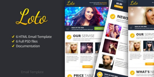 Loto Email Template