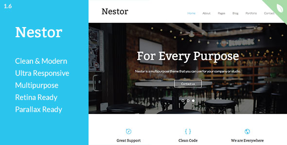 Nestor - Themeforest Responsive HTML5 Template
