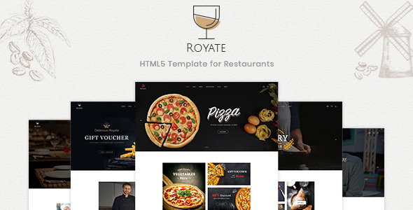 Royate - Restaurant HTML5 Template