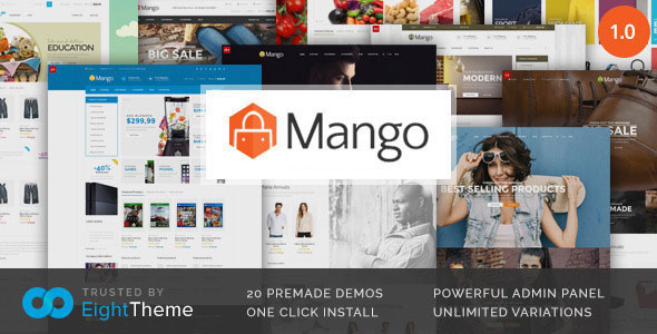Mango v2.1.0 - Responsive Woocommerce Theme