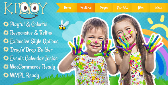 Kiddy v1.1.9 - Children WordPress theme