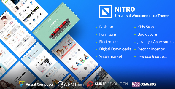 Nitro v1.6.8 - Universal WooCommerce Theme