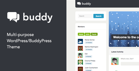 Buddy v2.19 - Multi-Purpose WordPress/BuddyPress Theme