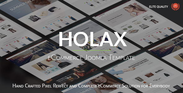 Holax - Multipurpose Hikashop eCommerce Template