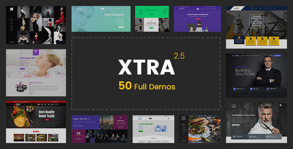XTRA v2.5.2 - Multipurpose WordPress Theme + RTL