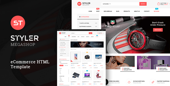 Styler Mega Shop - HTML Template
