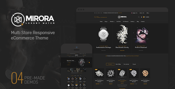 Mirora v1.1 - Watch & Luxury Store PrestaShop Theme